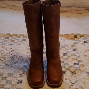 Amanda Smith Tall Buckskin Boots